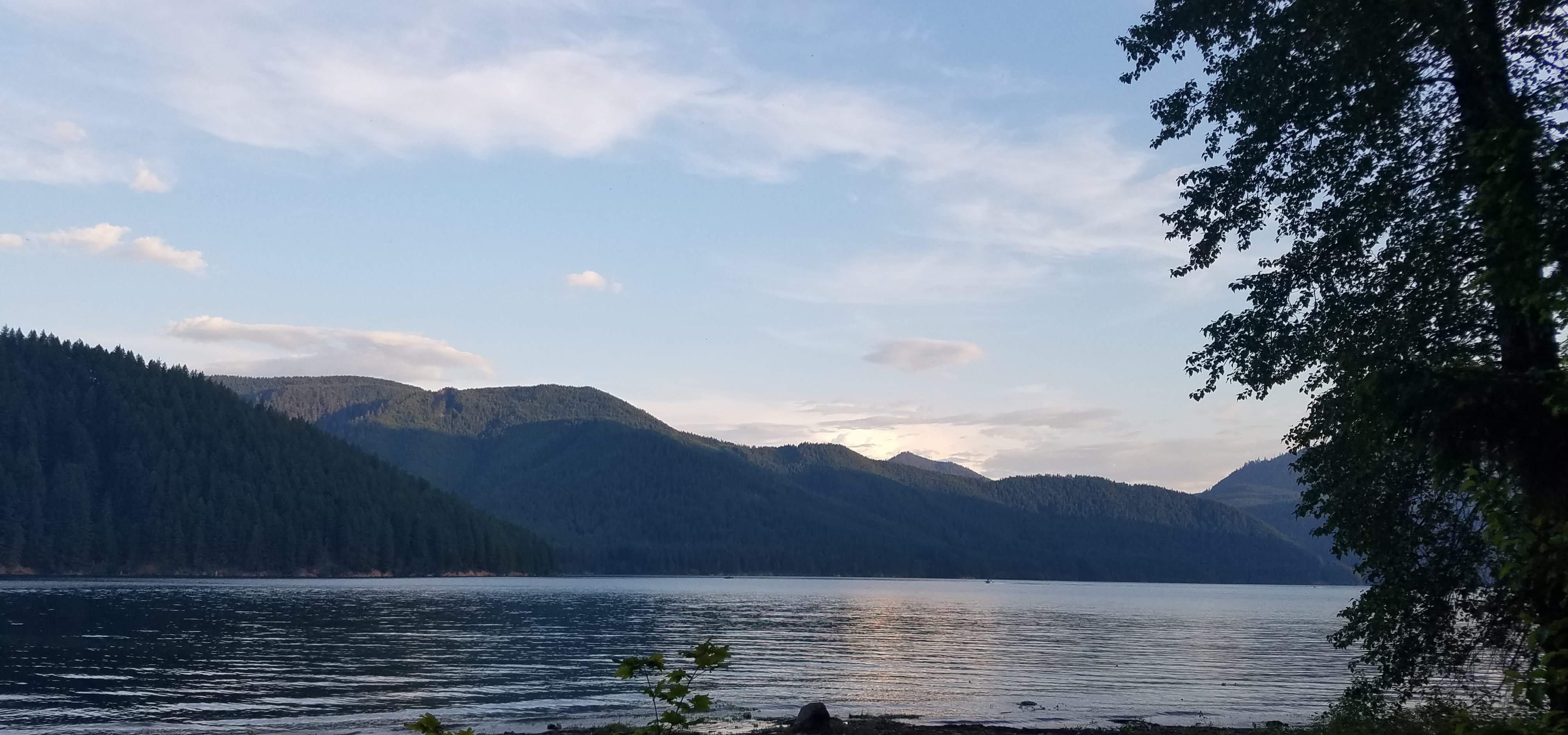 Detroit Lake, taken during a camping trip.