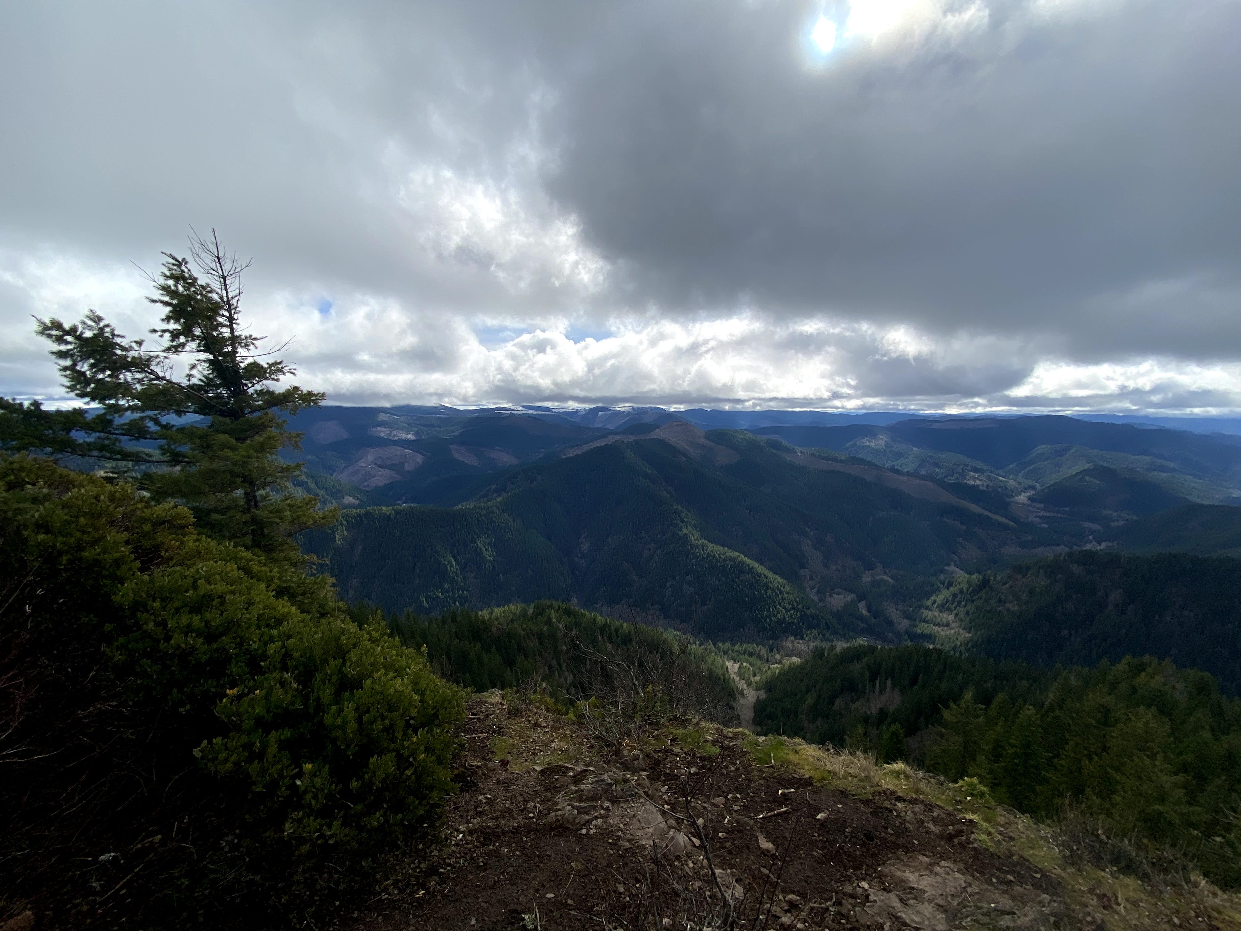 Picture from a hike up Elk Mountain.