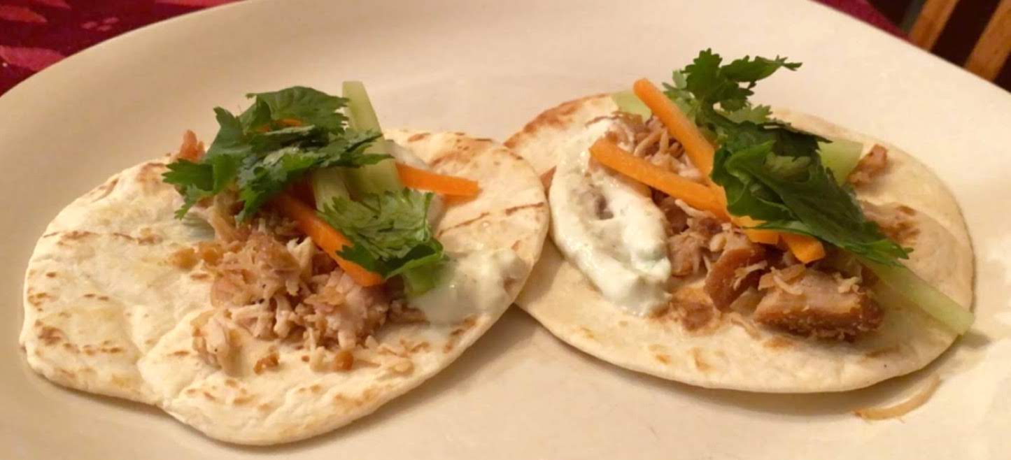 Special street tacos of my own design.
