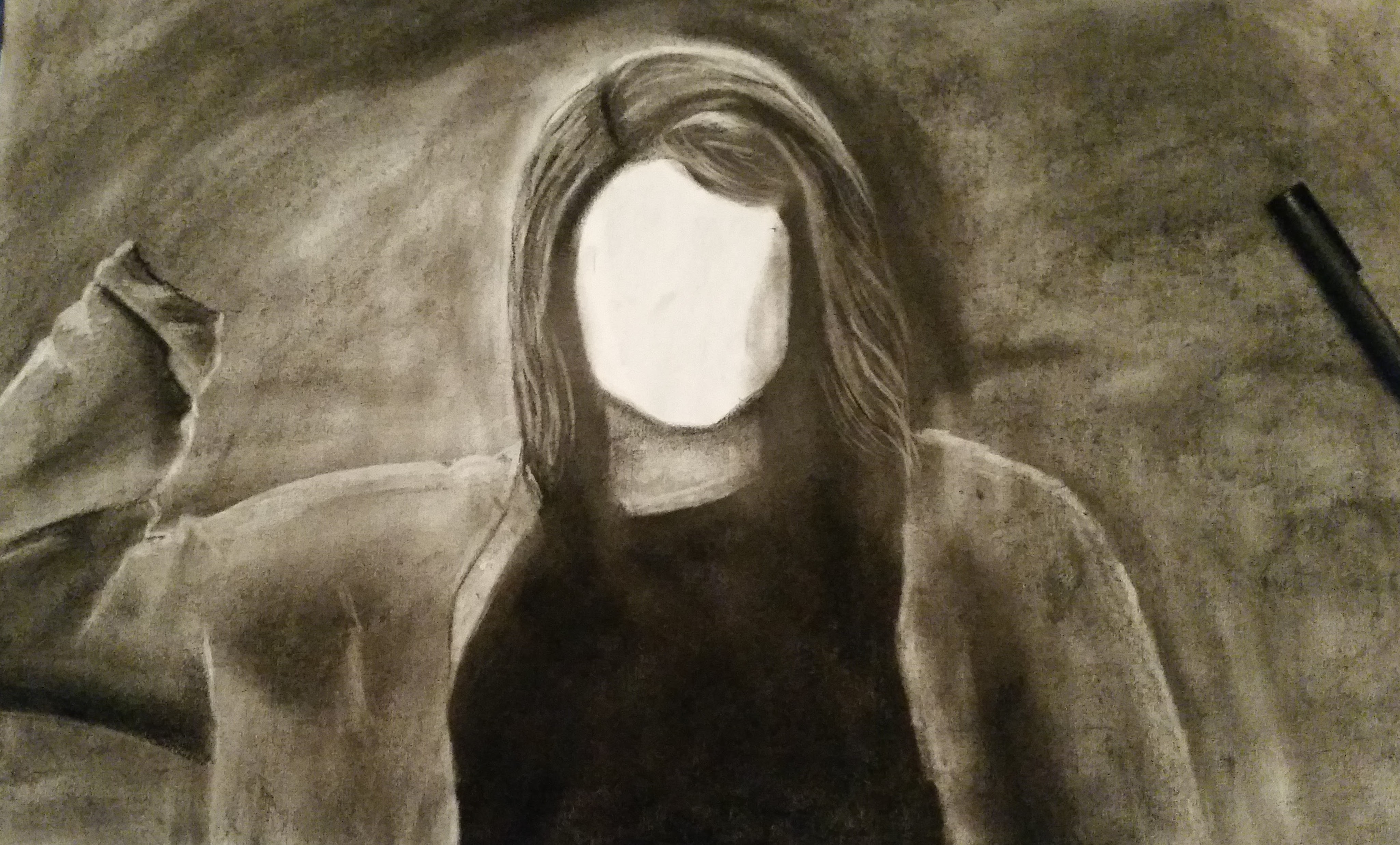 An attempt to draw my girlfriend.